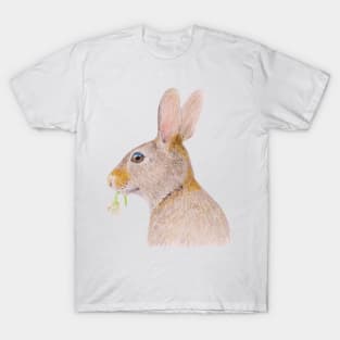 Rabbit with White Clover T-Shirt